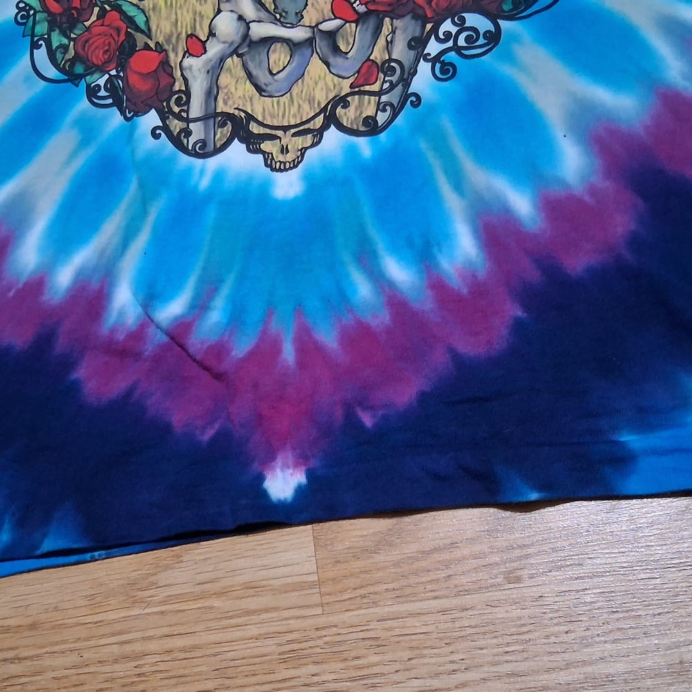 Liquid Blue Purple and Blue Tie-Dye Grateful Dead  T-Shirt Made In Usa Sz XL - Picture 11 of 12